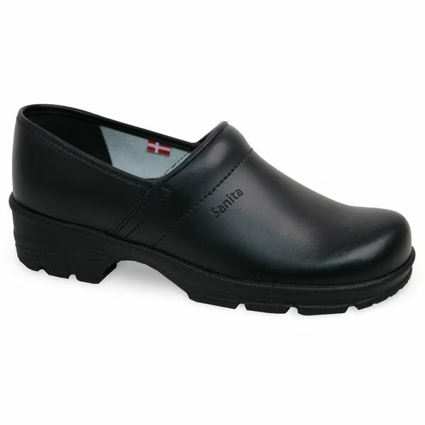 DAVID Men's Closed Back Clog in Black, Size 14, PR, Sanita, Mfr#: 1501021-002-48